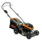 Газонокосарка акумуляторна GTM BLM42 несамохідна без АКБ і ЗП — мініатюра 1