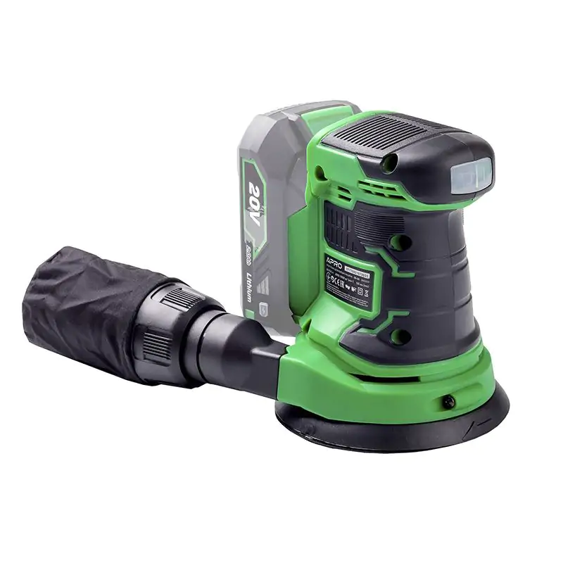 Орбитальная шлифовальная машина аккумуляторная APRO OS-20 (без АКБ) - фото 2