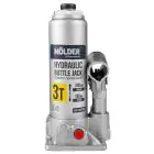 Домкрат гидравлический бутылочный Molder 3т 180-340мм в кейсе — миниатюра 1
