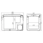 Холодильник автомобильный Brevia 40л 22520 — миниатюра 9 Холодильник автомобильный Brevia 40л 22520 — миниатюра 9