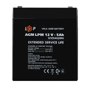 Товар Аккумулятор AGM LPM 12V – 5 Ah
