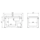 Автомобильный холодильник Brevia 30 л 22410 — миниатюра 13