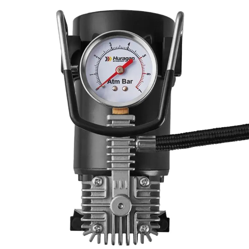 Автомобильный компрессор Huragan 12В 7Атм 37л/мин - фото 13