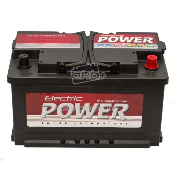 Автомобільний акумулятор ELECTRIC ЕЛЕКТРИК POWER 6СТ-90 (-/+) Євро 12В 90АЧ 780А - фото 2