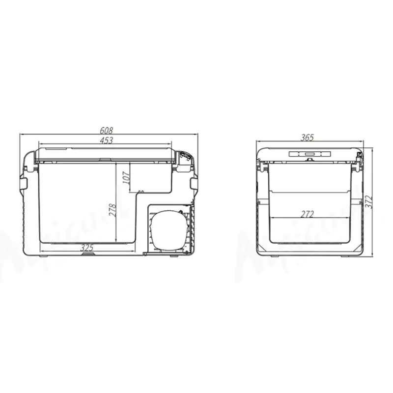 Холодильник автомобильный Brevia 30л 22510 - фото 10 Холодильник автомобильный Brevia 30л 22510 - фото 10