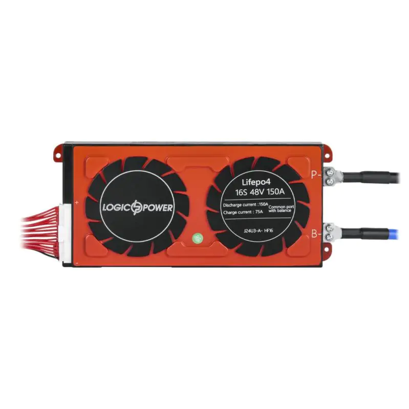 BMS плата LP LiFePO4 48V 16S Dis 150A Ch 75A - фото 2