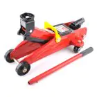 Домкрат гідравлічний підкатний CarLife 2т 125-310мм у кейсі — мініатюра 5