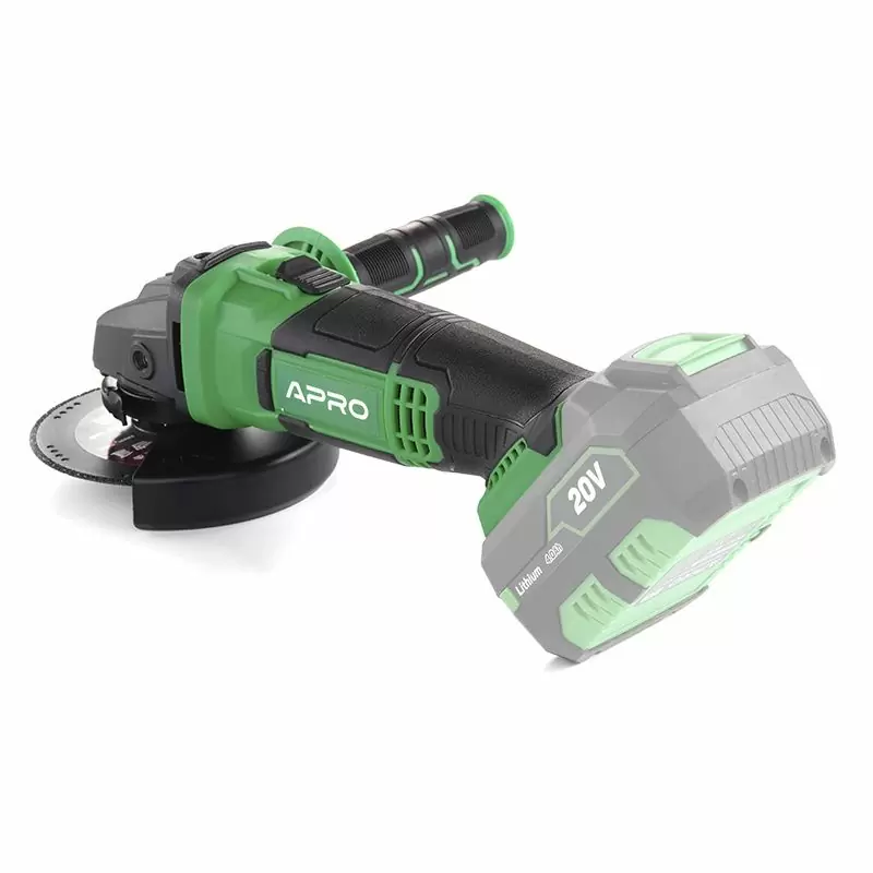 Шлифмашина аккумуляторная угловая APRO 20AGS - фото 3