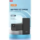 Повербанк (Power Bank) XO PB97 20000mAh 65W чорний — мініатюра 4 Повербанк (Power Bank) XO PB97 20000mAh 65W чорний — мініатюра 4