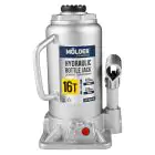 Домкрат гидравлический бутылочный Molder 16т 220-420мм — миниатюра 1