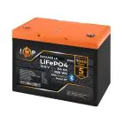 Акумулятор LP LiFePO4 12,8V - 64Ah (820Wh) (BMS 80A/64А) пластик Smart BT — мініатюра 3 Акумулятор LP LiFePO4 12,8V - 64Ah (820Wh) (BMS 80A/64А) пластик Smart BT — мініатюра 3