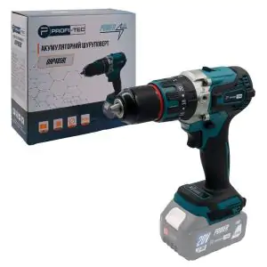 Товар Аккумуляторная дрель-шуруповерт PROFI-TEC DHP485BL POWERLine (без аккумулятора и зарядного устройства)