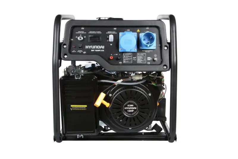 Бензиновый генератор Hyundai HHY 7020FE-ATS - фото 4