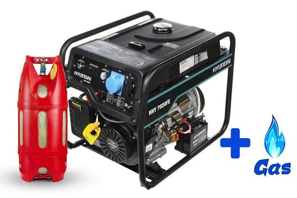 Двухтопливный генератор Hyundai HHY 7020FЕ - фото 2