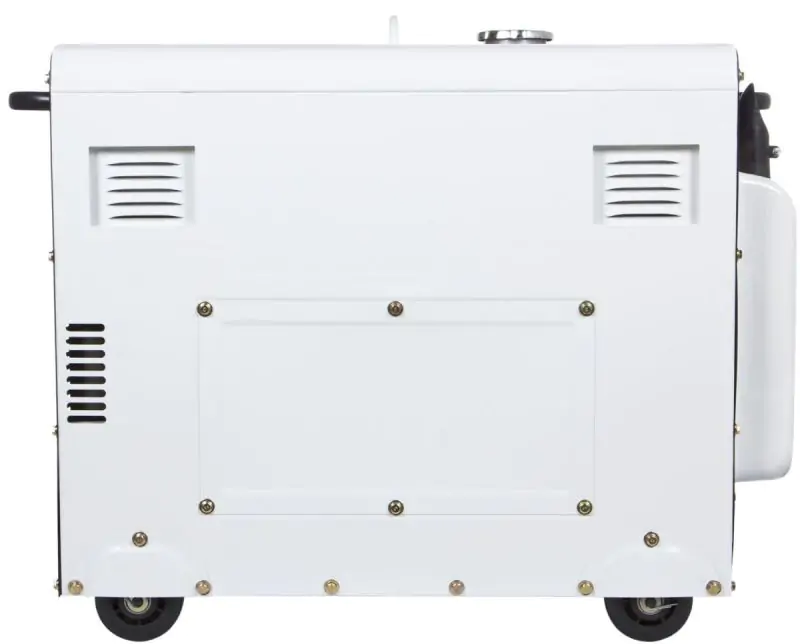 Дизельный генератор Hyundai DHY 8500SE-T (220/380В) - фото 3