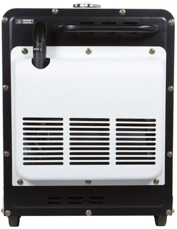 Дизельный генератор Hyundai DHY 8500SE-T (220/380В) - фото 4