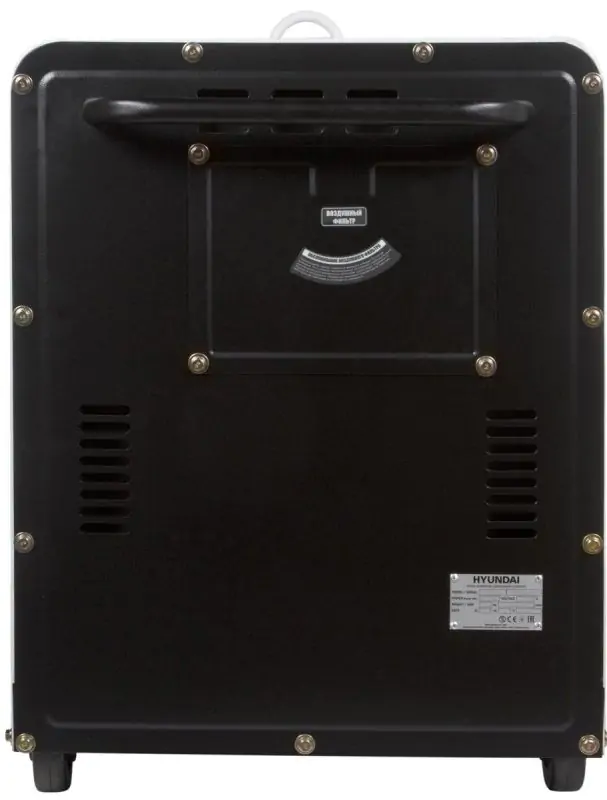 Дизельный генератор Hyundai DHY 8500SE-3 - фото 4