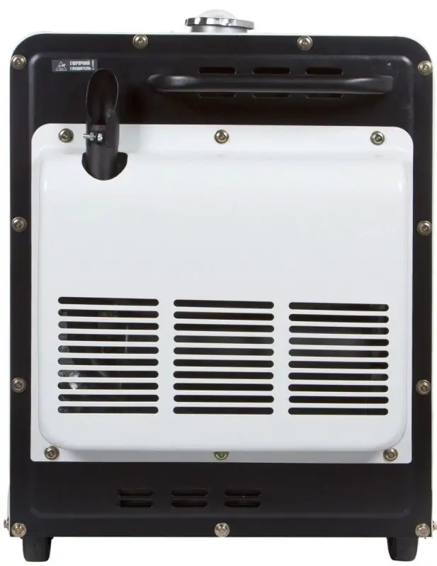 Дизельный генератор Hyundai DHY 8500SE-3 - фото 5