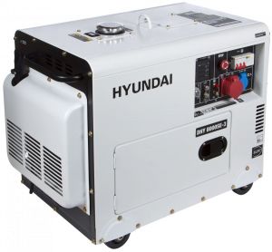Дизельный генератор Hyundai DHY 8000SE-3