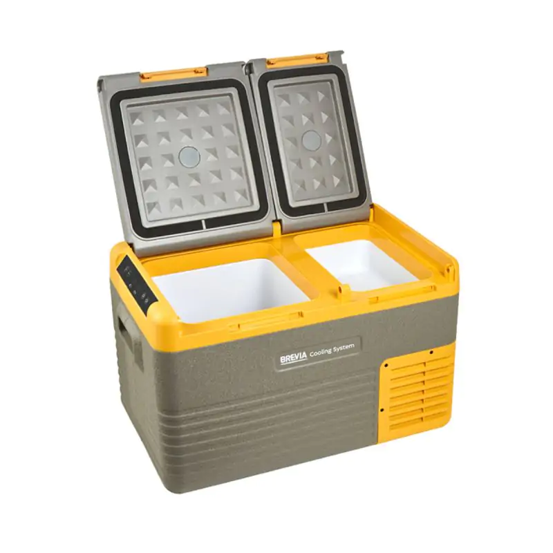 Холодильник автомобільний Brevia 25л (компресор LG) двокамерний 22545 - фото 2