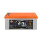 Аккумулятор LP LiFePO4 12,8V - 460 Ah (5888Wh) (BMS 200A/200А) пластик LCD Smart BT — миниатюра 2