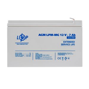 Акумулятор мультигелевий LPM-MG 12V - 7 Ah