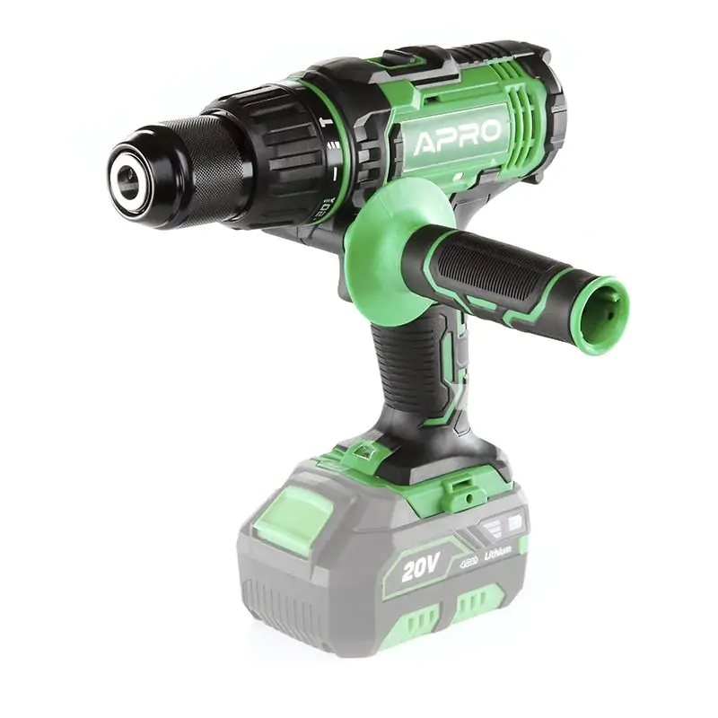 Дрель-шуруповерт APRO 20HDK (без АКБ, без ЗУ, кейс) - фото 5