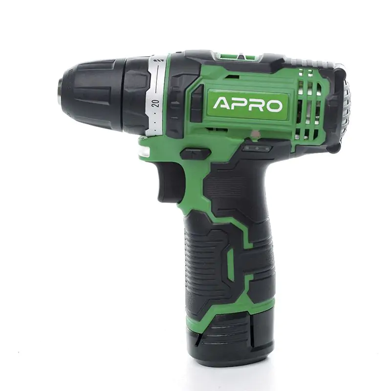 Дриль-шуруповерт APRO 12D (2 АКБ, ЗУ, кейс) - фото 12 Дриль-шуруповерт APRO 12D (2 АКБ, ЗУ, кейс) - фото 12