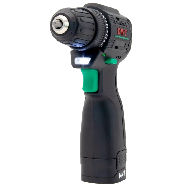 Аккумуляторная дрель шуруповерт DWT ABSP-14.4 DN-2 BMC - фото 14