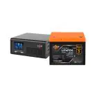 Комплект резервного питания LP(LogicPower) ИБП + литиевая (LiFePO4) батарея (UPS В1000 + АКБ LiFePO4 1280W) — миниатюра 4