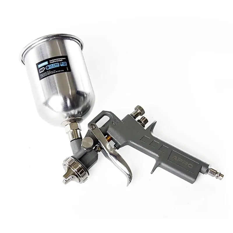 Фарборозпилювач Apro HP 1,5мм в/б металл. 500мл - фото 2 Фарборозпилювач Apro HP 1,5мм в/б металл. 500мл - фото 2