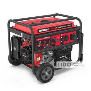 Товар Генератор Alligator бензиновий 5,5 кВт з електростартером