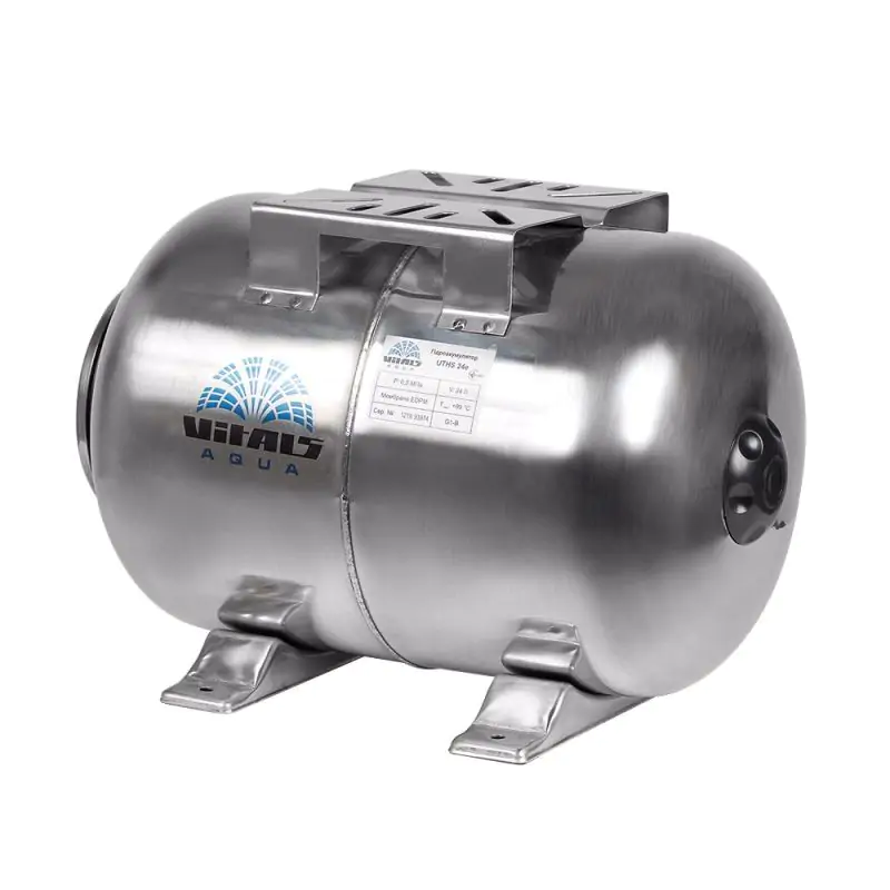 Гідроакумулятор нерж сталь 24л Vitals Aqua UTHS 24 - фото 4 Гідроакумулятор нерж сталь 24л Vitals Aqua UTHS 24 - фото 4