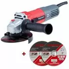 Шлифмашина угловая Worcraft AG08-125P — миниатюра 2