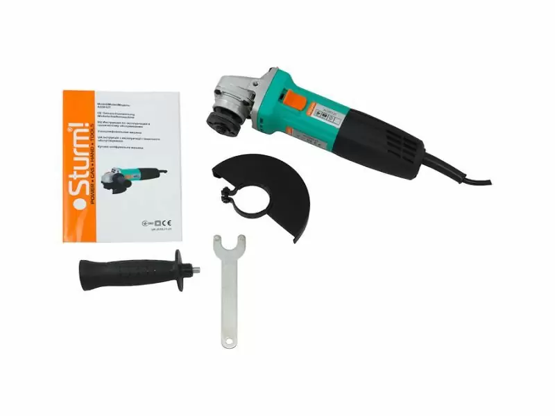 Шлифмашина угловая Sturm AG9012T - фото 2