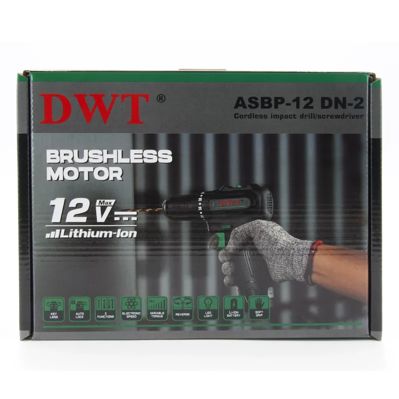 Аккумуляторная ударная дрель-шуруповерт DWT ASBP-12 DN-2 - фото 2