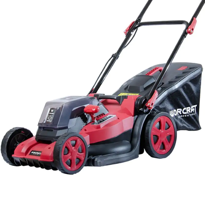 Газонокосилка аккумуляторная БЕСЩЕТОЧНАЯ Worcraft CLM-S40LIB (40В, ширина 40 см, каркас) - фото 3
