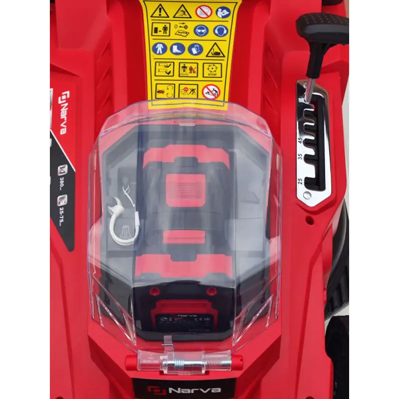 Акумуляторна газонокосарка Narva NALM-380 PRO без АКБ та ЗП - фото 7