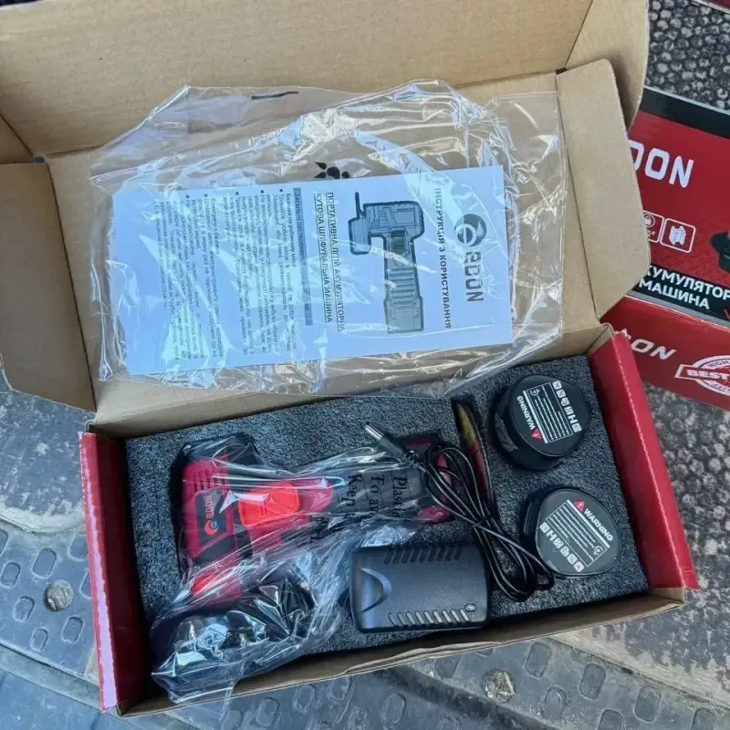 Портативна акумуляторна болгарка EDON OAG-20/76 BL - фото 7