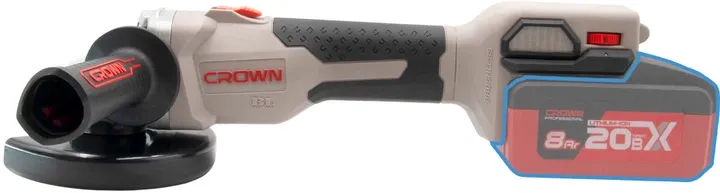 Аккумуляторная угловая шлифмашина CROWN CT23008-125HX - фото 2