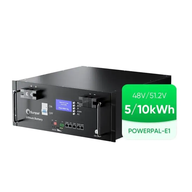 Аккумуляторная железофосфатная батарея SUNPAL PP-E1-10KWH - фото 4