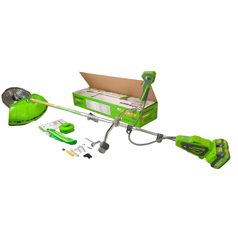 Акумуляторний тример Grosser GBC 462-4 (40В, 2 АКБ по 4 А/г в комплекті) - фото 2