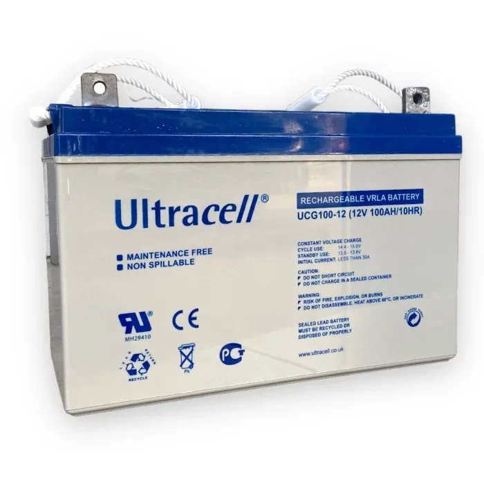 Акумуляторна батарея Ultracell UCG100-12 GEL 12V 100 Ah - фото 2