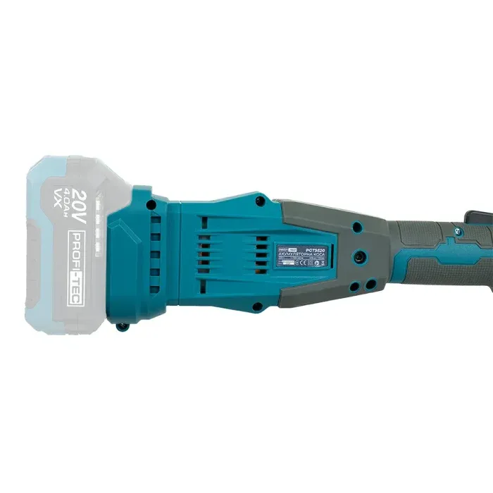 Аккумуляторная коса PROFI-TEC PGT9520 POWERLine (1*PT2040VX (4.0 Ач), зарядное устройство) - фото 5