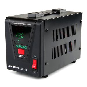 Стабілізатор релейний APRO AVR-1000, 800Вт