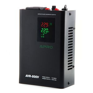 Стабілізатор релейний APRO AVR-500V, 400Вт