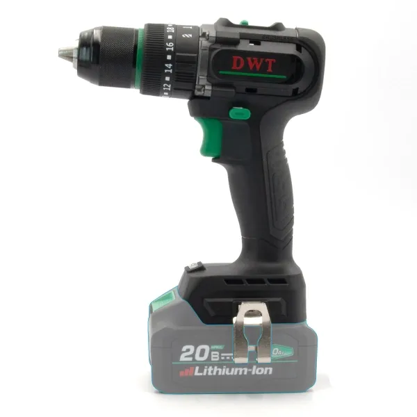 Акумуляторний ударний дриль шуруповерт DWT ASBP-20 DNG - фото 3 Акумуляторний ударний дриль шуруповерт DWT ASBP-20 DNG - фото 3