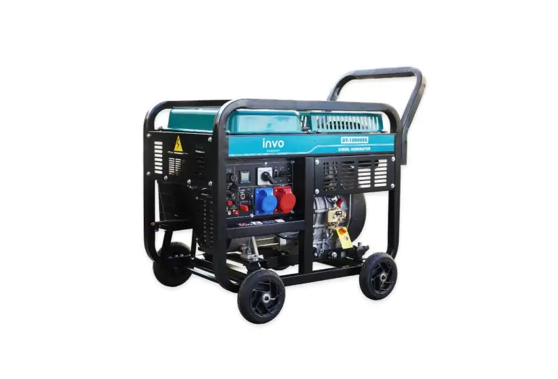 Дизельний генератор INVO DТ-10000EA, 9/10кВт, 230/380В - фото 2