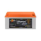 Аккумулятор LP LiFePO4 25,6V - 100 Ah (2560Wh) (BMS 100A/50А) пластик Smart BT — миниатюра 2