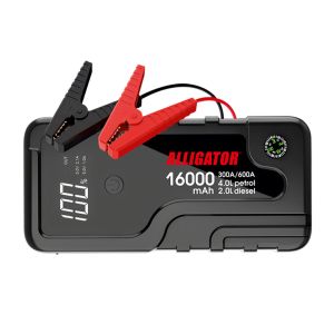 Пусковий пристрій Alligator Jump Starter 300A/600A 16000mAh